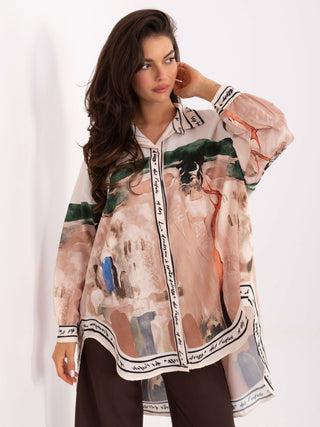 Koszula-IT-KS-18729.12-jasny beżowy