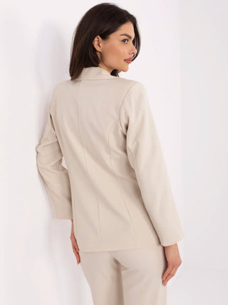 Marynarka-DHJ-MA-18736.12-jasny beżowy