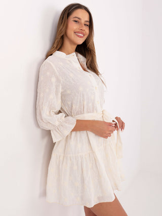 Sukienka-LK-SK-510085.06-jasny beżowy