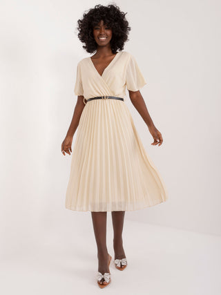 Sukienka-DHJ-SK-13162-1.60-jasny beżowy