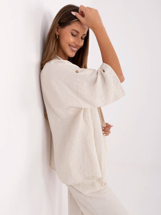 Koszula-MI-KS-6537.74P-jasny beżowy