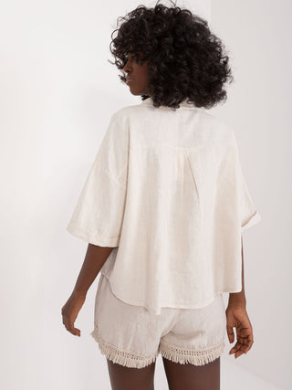 Koszula-DHJ-KS-7279.24X-jasny beżowy