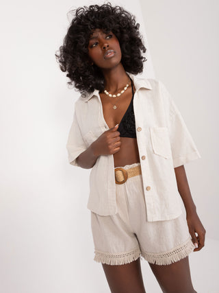 Koszula-DHJ-KS-7279.24X-jasny beżowy