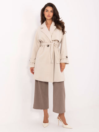 Płaszcz-IT-PL-A9589.58-jasny beżowy