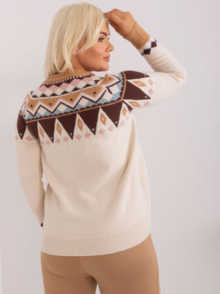 Sweter-PM-SW-PM837.31X-jasny beżowy