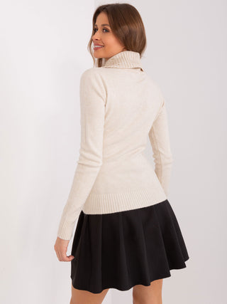 Sweter-PM-SW-R3634.99-jasny beżowy