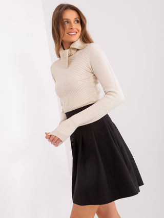 Sweter-PM-SW-R3634.99-jasny beżowy