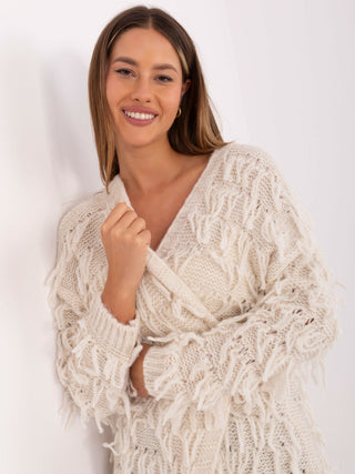 Sweter-MI-SW-0820.85-jasny beżowy