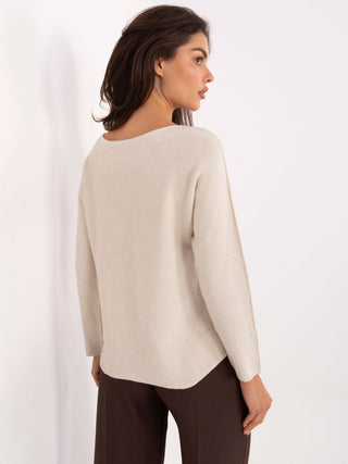 Sweter-IT-SW-2219.63-jasny beżowy