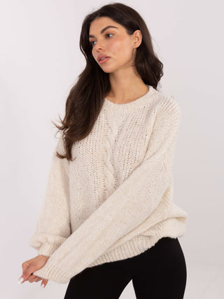 Sweter-MI-SW-1610.18-jasny beżowy