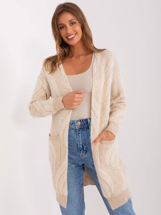 Sweter-AT-SW-234501.00P-jasny beżowy