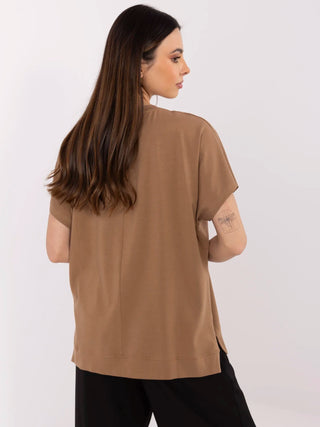 Bluzka-CLM-BZ-1701.81-jasny brązowy