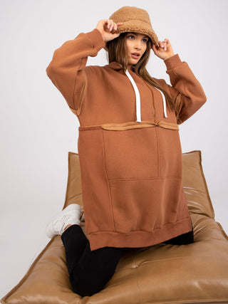 Bluza-FA-BL-7571.64P-jasny brązowy