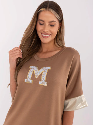 Sukienka-MI-SK-A6192.52-jasny brązowy