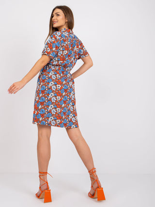 Sukienka-D73781M30312A-brązowy