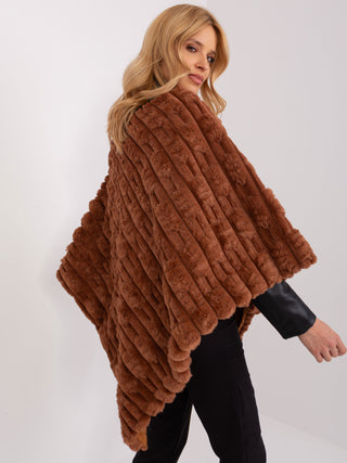 Poncho-AT-PN-2347.16-jasny brązowy