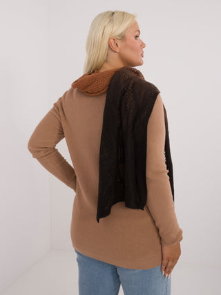 Szalik-AT-SZ-602.61-jasny brązowy