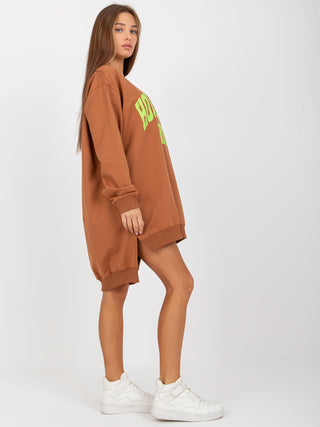 Bluza-VI-BL-3102.01P-brązowo-zielony