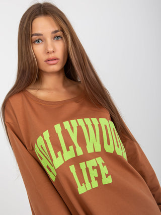 Bluza-VI-BL-3102.01P-brązowo-zielony