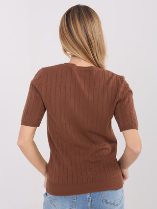Sweter-PM-SW-B-613.09-jasny brązowy