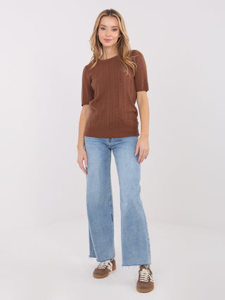 Sweter-PM-SW-B-613.09-jasny brązowy