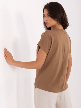 T-shirt-CLM-TS-1729.86-jasny brązowy