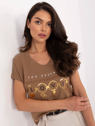 T-shirt-CLM-TS-1729.86-jasny brązowy