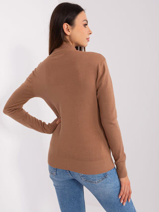 Sweter-PM-SW-PM-20.05-jasny brązowy