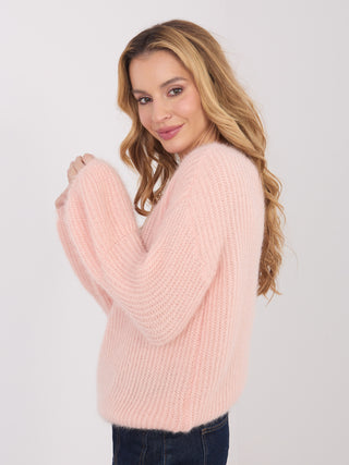 Sweter-MO-SW-1612.72-brzoskwiniowy