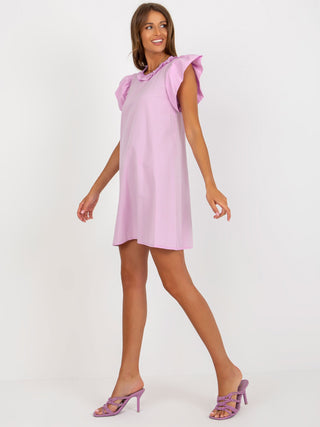 Sukienka-LK-SK-506795.71-jasny fioletowy