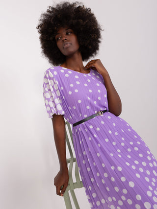 Sukienka-DHJ-SK-11533.87-jasny fioletowy