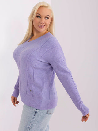 Sweter-PM-SW-PM688.64-jasny fioletowy