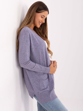 Kardigan-PM-SW-8481.01-jasny fioletowy