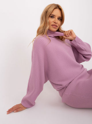 Sweter-AT-SW-2346.00P-jasny fioletowy