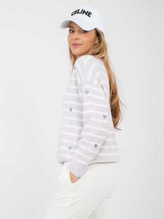 Sweter-PM-SW-J021.75-jasny fioletowy
