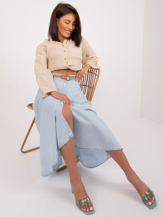 Spódnica-DHJ-SD-7135.24-jasny niebieski