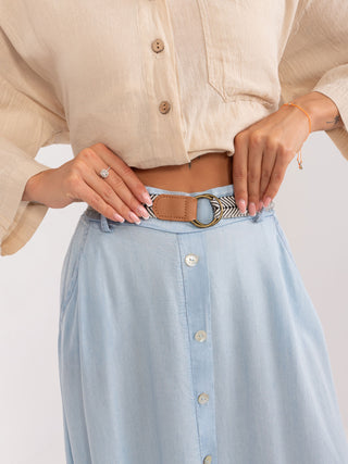 Spódnica-DHJ-SD-7135.24-jasny niebieski