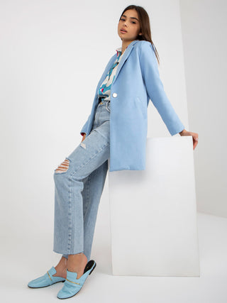 Płaszcz-TW-PL-BI-27992.12X-jasny niebieski