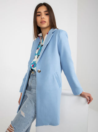 Płaszcz-TW-PL-BI-27992.12X-jasny niebieski