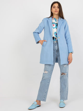 Płaszcz-TW-PL-BI-27992.12X-jasny niebieski