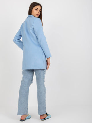 Płaszcz-TW-PL-BI-27992.12X-jasny niebieski