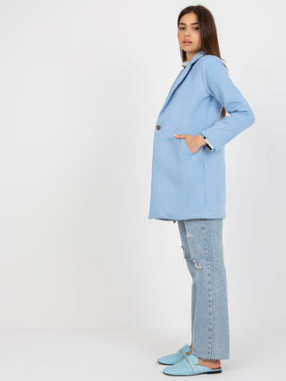 Płaszcz-TW-PL-BI-27992.12X-jasny niebieski