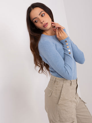 Sweter-PM-SW-PM685.39P-jasny niebieski