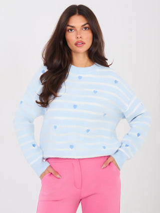 Sweter-PM-SW-J021.75-jasny niebieski