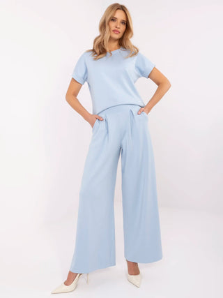 Spodnie dresowe-RV-DR-A613.69-jasny niebieski