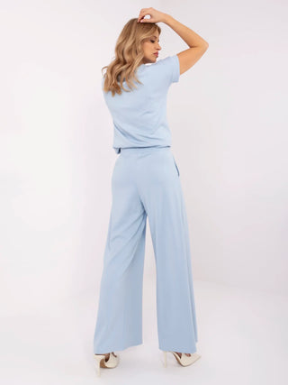 Spodnie dresowe-RV-DR-A613.69-jasny niebieski