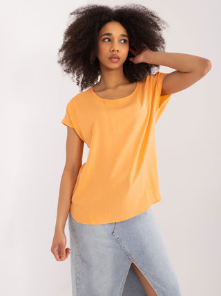 Bluzka-D73761Z10978R-jasny pomarańczowy