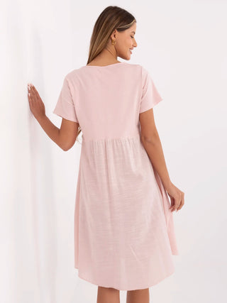 Sukienka-MO-SK-1005.67-jasny różowy