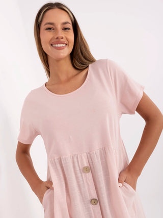 Sukienka-MO-SK-1005.67-jasny różowy