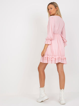 Sukienka-TW-SK-BI-0761.92-jasny różowy